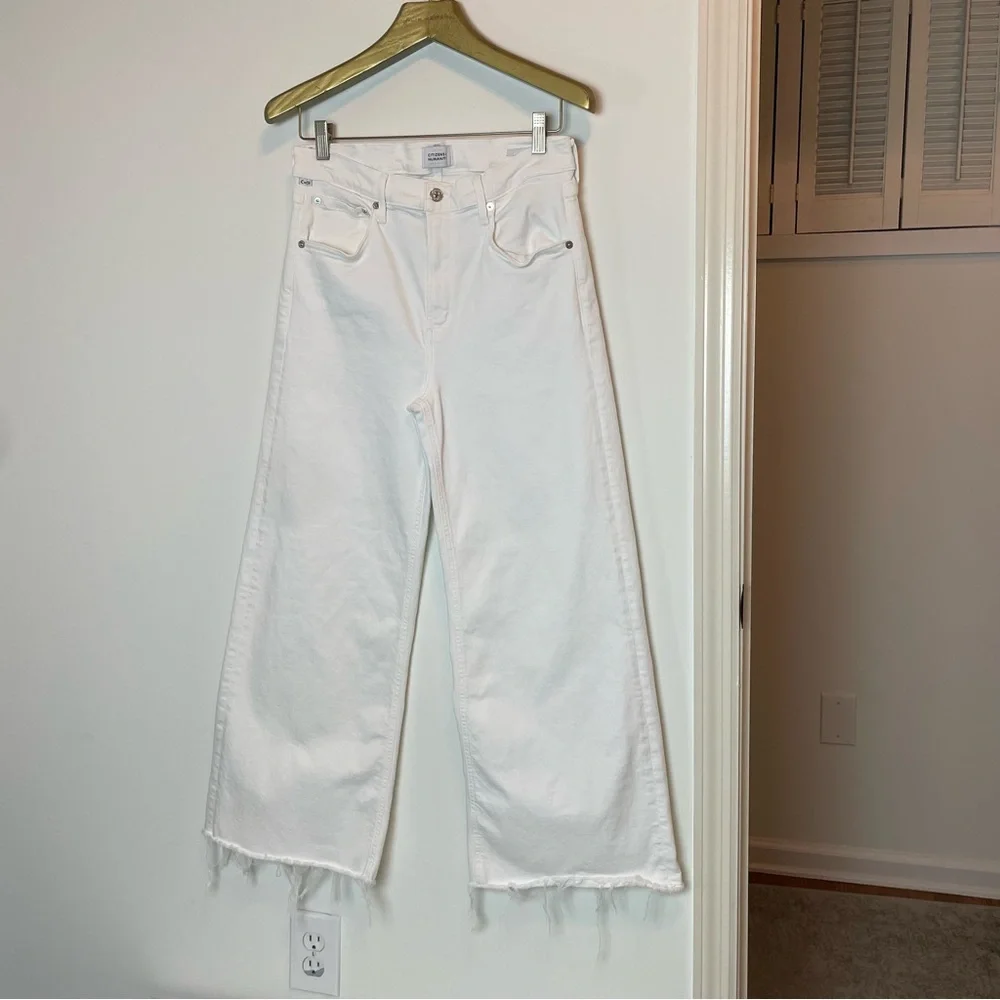 CITIZENS Of Humanity Lyra High Rise Croo Wide Leg Flare Denim Jeans \\ 29
